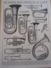 Types brass musical for sale  NORWICH