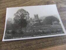 FRANK PACKER REAL PHOTO POST CARD CHIPPING NORTON CHURCH FROM OVER NORTON RD  for sale  ABERYSTWYTH