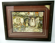 Framed picture medieval for sale  Torrington