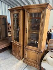pair wood cabinets for sale  Palo Cedro