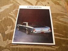 chrysler owners book 1964 for sale  Charlotte