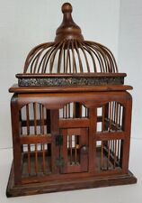De colección Jaula de Madera para Pájaros Boho Decoración Hogar Antigua Casa para Pájaros Ide segunda mano  Embacar hacia Argentina