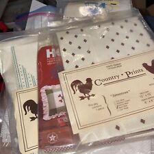Fine New Linen Cross Stitch Fabric Lot Kit And Pieces New And Used Lot #15 for sale  Shipping to South Africa