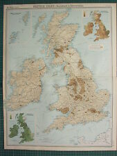 1921 large map for sale  YORK