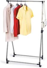 Tatkraft Halland Collapsible Clothes Rail, Foldable Clothes Rack on Wheels for sale  Shipping to South Africa