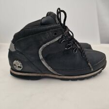 Mens Boys Timberland Black Boots UK 6.5 EU 40 Shoes  for sale  Shipping to South Africa