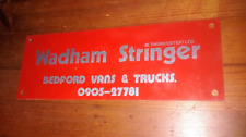 Wadham stringer dealer for sale  UK