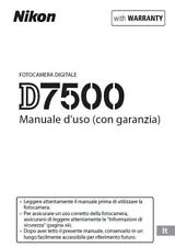 Per nikon d7500 usato  Italia