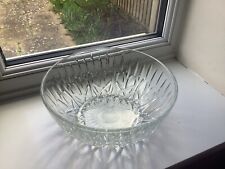 cut glass fruit bowl for sale  KING'S LYNN