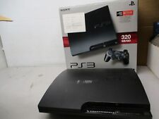 PlayStation 3 PS3 Console System 320GB Charcoal Black game Sony CECH-3001B for sale  Shipping to South Africa