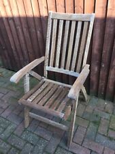 Teak garden chair for sale  WIRRAL