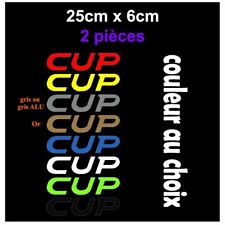 Cup stickers autocollants d'occasion  Thann