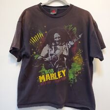 Camiseta Bob Marley Zion Rootswear tamanho grande manga curta cor preta comprar usado  Enviando para Brazil