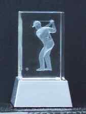 Golfer crystal laser for sale  UK