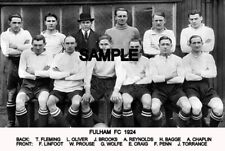 Fulham 1924 team for sale  DEESIDE
