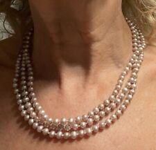 Pink pearl necklace for sale  Henderson