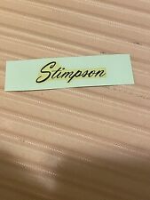 Antique stimpson standard for sale  Traverse City