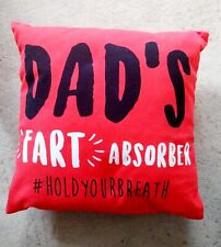 Novelty dad cushion for sale  BURNLEY