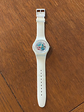Relógio esqueleto de laca branca Swatch - Funcionando bem comprar usado  Enviando para Brazil