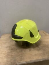 Yellow firefighter helmet for sale  NEATH
