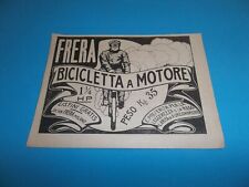 Pubblicita 1908 bicicletta usato  Roma