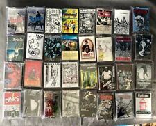 Punk cassette tapes for sale  Shipping to Ireland