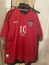 England umbro 2002 for sale  MANCHESTER