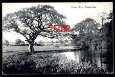 Surrey - Weybridge & River Wey 1903 - Postal segunda mano  Embacar hacia Argentina