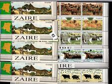/ 4X ZAIRE 1982 - MNH - NATURALEZA - ANIMALES - LEOPARDOS - HIPOPÓTAMO - FAUNA  segunda mano  Embacar hacia Argentina