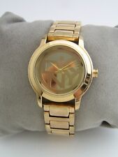 DKNY WOMENS TOMPKINS WATCH NY8876 GOLD STAINLESS STEEL BRACELET GENUINE for sale  Shipping to South Africa