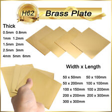 Brass square sheet for sale  Shipping to Ireland