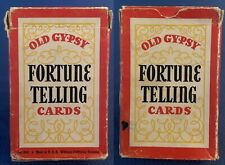Vintage Old Gypsy Fortune Telling Cards Whitman 1940 Box & Instructions COMPLETE for sale  Shipping to Canada