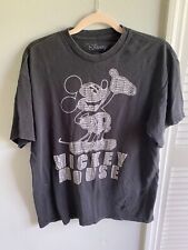 Usado, Camiseta Disney Masculina Grande Preta Mickey Mouse Manga Curta Algodão comprar usado  Enviando para Brazil