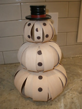 Longaberger tier snowman for sale  Elizabethtown
