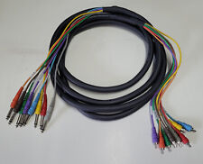 Usado, Cable serpiente de audio Hosa CPR-804 13 ft 4M 8 canales 1/4" TS a RCA segunda mano  Embacar hacia Mexico