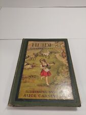 Vintage Heidi, Johanna Spyri, Alice Carsey, Whitman, 1917, usado comprar usado  Enviando para Brazil
