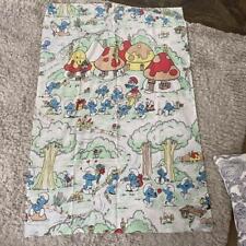 Smurfs vintage sheets for sale  Shipping to Ireland