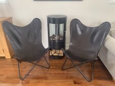 2x leather chairs for sale  MACCLESFIELD