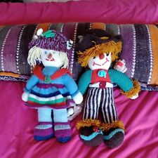 Handknitted scarecrows 2. for sale  DOVER