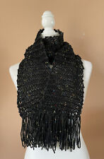 knitted scarf babushka black for sale  Solvang