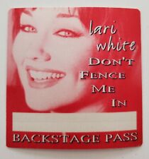 Adesivo VIP para concerto Lari White Don't Fence Me Tour Satin Backstage Pass Otto Gig comprar usado  Enviando para Brazil