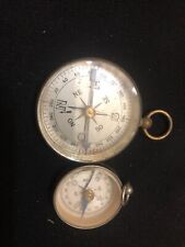 Antique brass compasses d'occasion  Expédié en Belgium