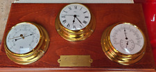 Barometer clock wall for sale  BEVERLEY