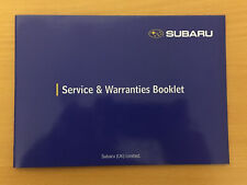 Subaru service book for sale  ABBOTS LANGLEY