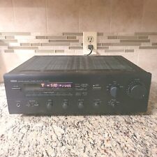 Receptor estéreo de sonido natural Yamaha 8 ohmios RX-570 fono CD cine en casa PROBADO  segunda mano  Embacar hacia Mexico