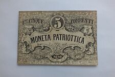 5 lire 1848 moneta usato  Italia