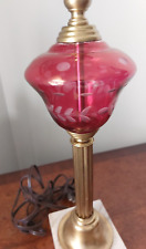 Antique cranberry glass for sale  Southport