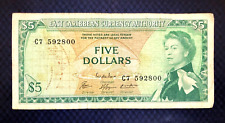 Estados del Caribe Oriental 1965 - 5 dólares - P#14 - En muy buen estado+ - MB7 segunda mano  Embacar hacia Mexico
