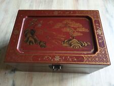 Japanese red lacquer for sale  MARKET RASEN