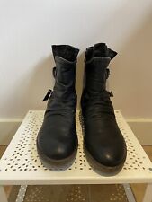 rieker black boots for sale  DORKING